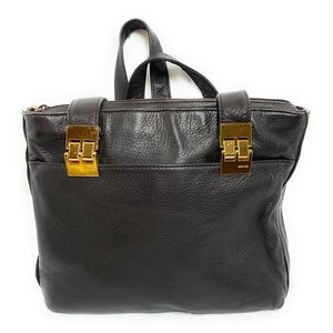 Perlina Purse Shoulder Bag Handbag Leather Brown